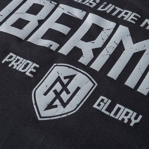 Longsleeve Dobermans Aggressive "PRIDE GLORY" LS285" - granatowy