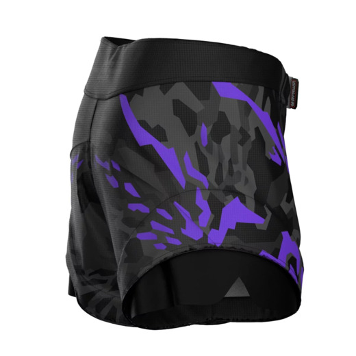 Spodenki combat Extreme Hobby | BLACK PANTHER - czarny/fioletowy