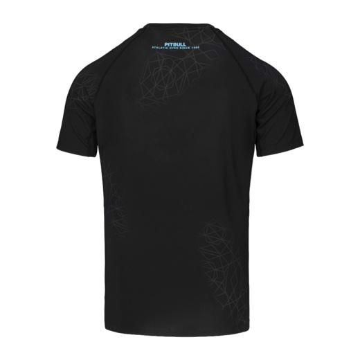 Rashguard PIT BULL "RAY - czarny/niebieski