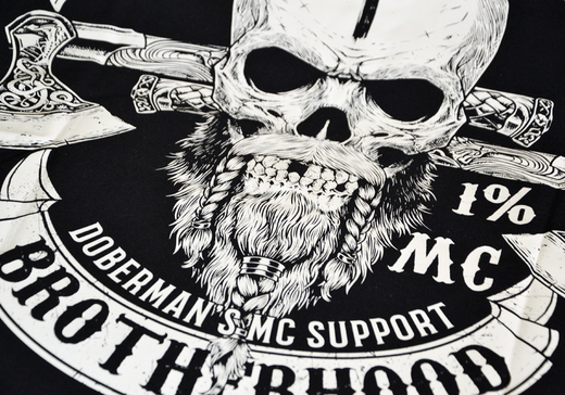 Koszulka T-shirt Dobermans Aggressive "Viking Horde TS212" - czarna