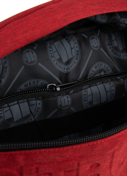 Saszetka nerka PIT BULL "R" czerwona