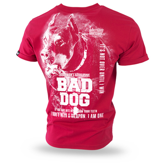 T-shirt Dobermans Aggressive &quot;Bad Dog TS310&quot; - red