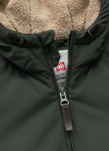 PIT BULL "Elkwood III" winter jacket - olive