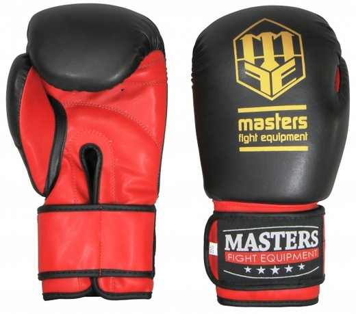 Rękawice bokserskie Masters RPU-3 - czarne