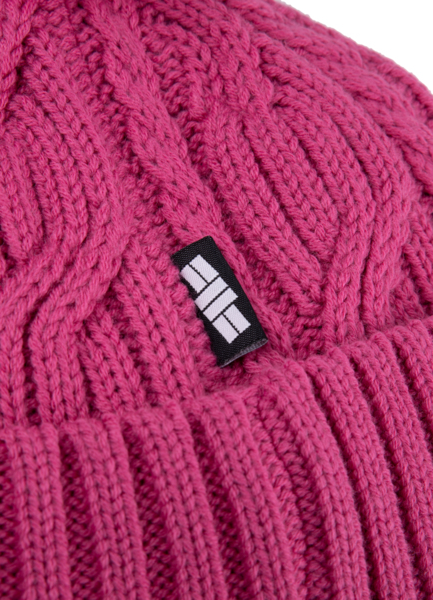 Czapka zimowa damska PIT BULL "Snow Crew" - różowa
