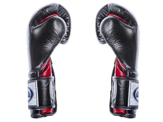 RĘKAWICE BOKSERSKIE FAIRTEX BGV9 (black/red palm) "Mexican Style"