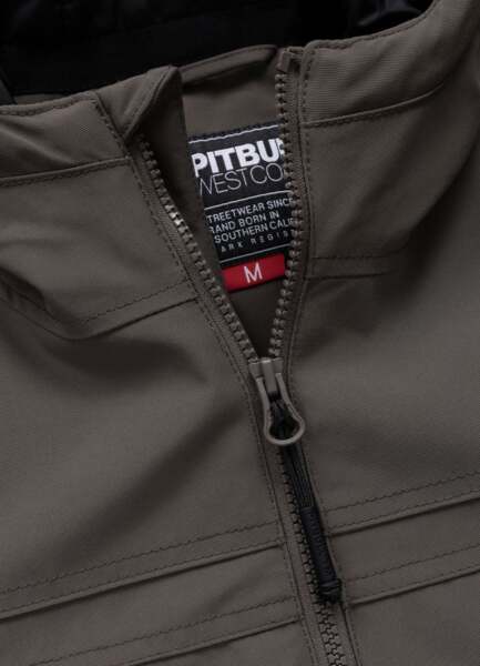 PIT BULL "Balboa II" winter jacket - gray-brown