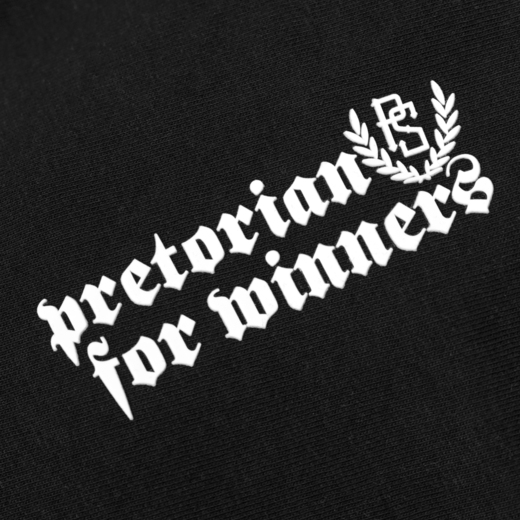Pretorian "For Winners 3D" Drawstring Sweatpants - Black