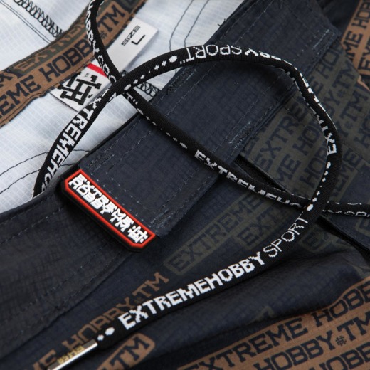 Spodenki szorty athletic Extreme Hobby "Paracord" - pomarańczowe