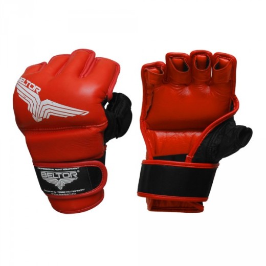 Pride Beltor MMA gloves - red / black
