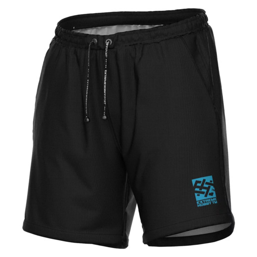 Extreme Hobby "WAVE" Men's Sports Shorts - Black