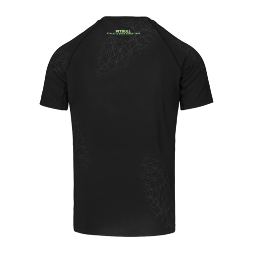 Rashguard PIT BULL "RAY - czarny/limonka