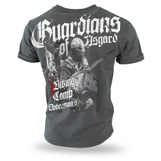 Koszulka T-shirt Dobermans Aggressive "Guardians of Asgard  TS197" - khaki