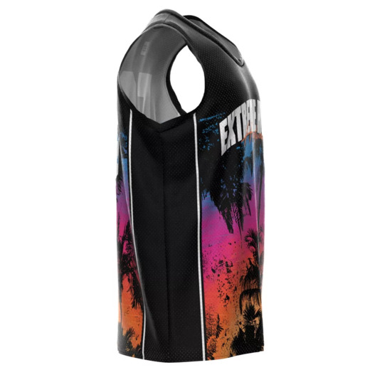 Tank top koszykarski męski Extreme Hobby | HEATWAVE - różowy
