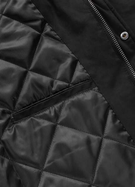 PIT BULL &quot;RADFORD&quot; transitional baseball jacket - black/black