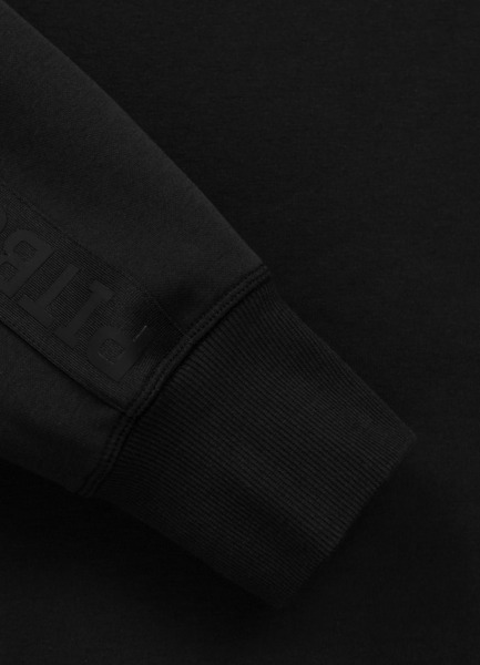 Bluza męska klasyczna PIT BULL "ARBOR TAPE" - czarno/czarny