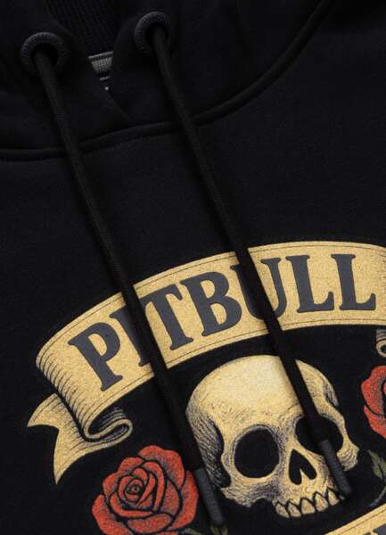 PIT BULL &quot;LA SANTA MUERTE&quot; Women&#39;s Hoodie - Black