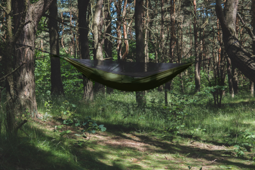 Hamak TIGERWOOD Lekki Ważka V2 – z Moskitierą - oliwkowy