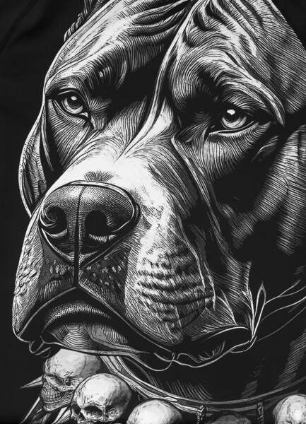 Rashguard PIT BULL "BLACKY"