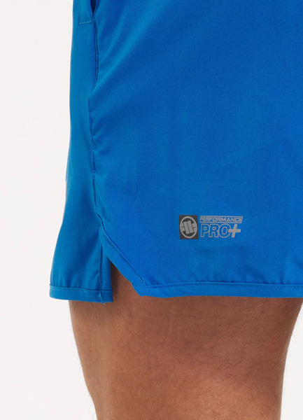 PIT BULL Performance "Small Logo II" Sports Shorts - Blue