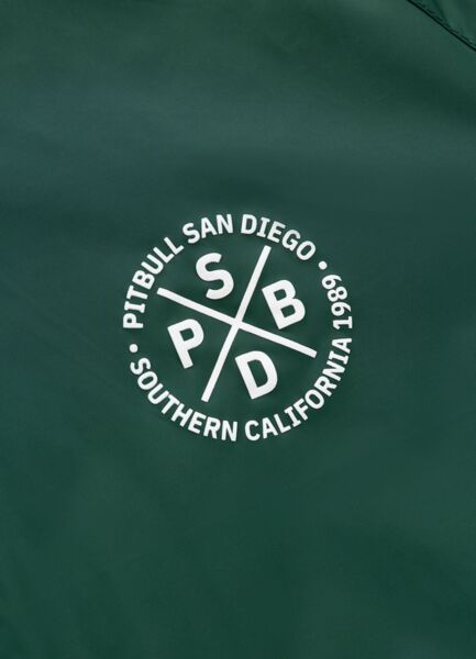 Kurtka przejściowa PIT BULL "Athletic Tape" - zielony