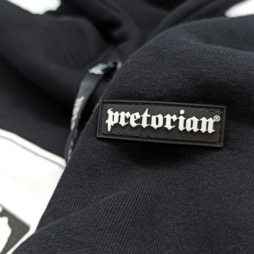 Bluza z kapturem Pretorian "Fight Division" - czarna