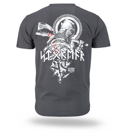 Koszulka T-shirt Dobermans Aggressive "STORMER II" TS390 - grafitowa