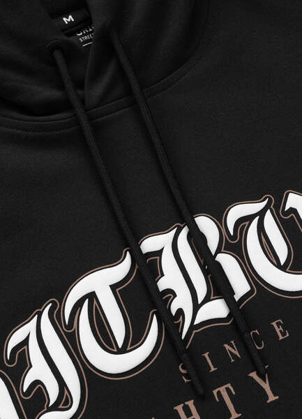 Bluza z kapturem PIT BULL "TATTO" - czarny
