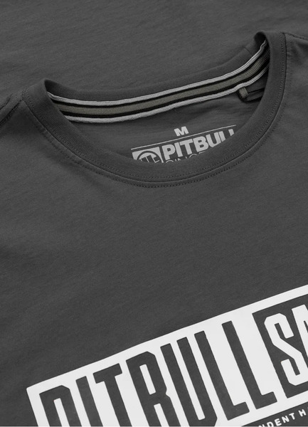 Koszulka PIT BULL "EIGHTY NINE DOG" - grafitowy