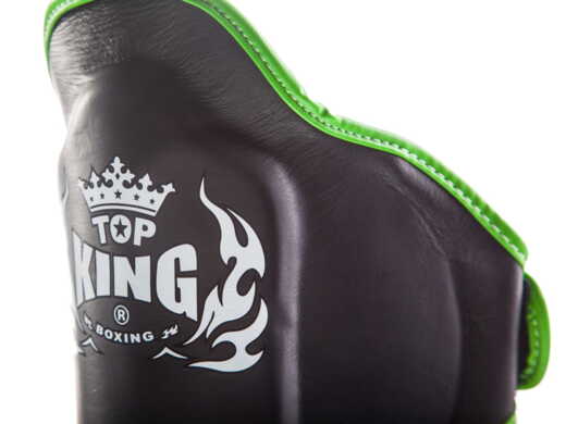 TOP KING TKSGP (GL) &quot;PRO&quot; (black/green piping) &quot;K&quot; SHIBA &amp; FOOT GUARDS