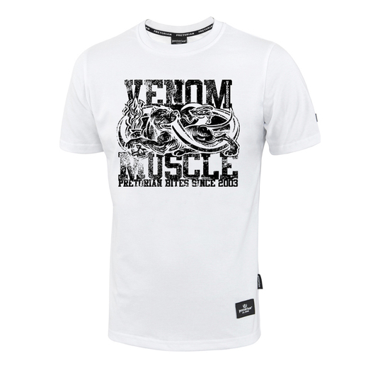 T-shirt Pretorian "Venom vs Muscle" - white