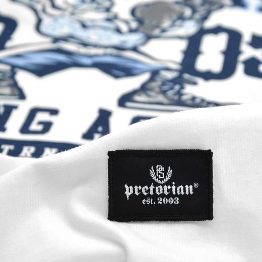 T-shirt Pretorian "Boxing Assoc." - white