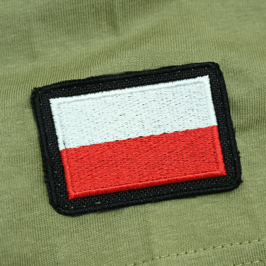 Koszulka Aquila Military "Flaga" - Sand