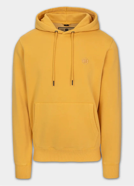  PIT BULL Washed Men&#39;s Hoodie &quot;Lancaster II&quot; - Yellow
