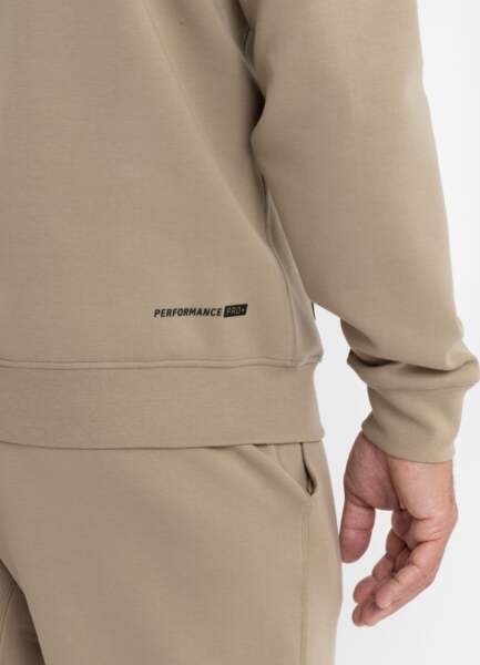 Bluza męska PIT BULL "DOGWOOD" - ciemny piaskowy