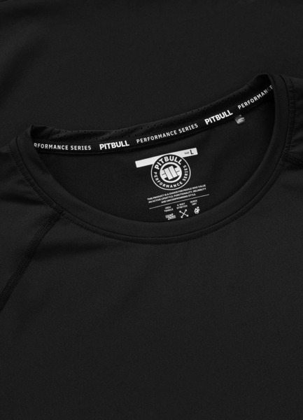 Longsleeve Mesh performance PIT BULL "RUNWAY" - czarny