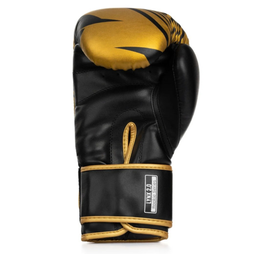 StormCloud "Lynx 2.0" Boxing Gloves - Black and Gold