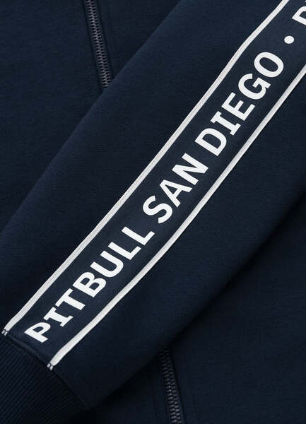 Bluza męska rozpinana PIT BULL "NEXUS" - granatowy