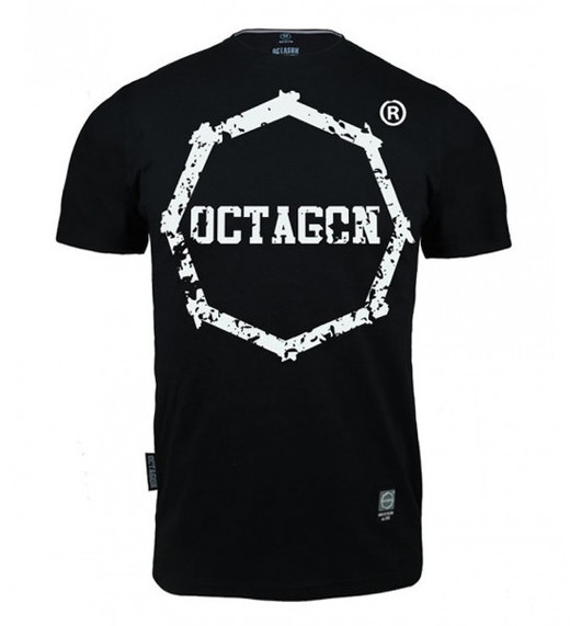 Koszulka dziecięca Octagon Zęby - czarna