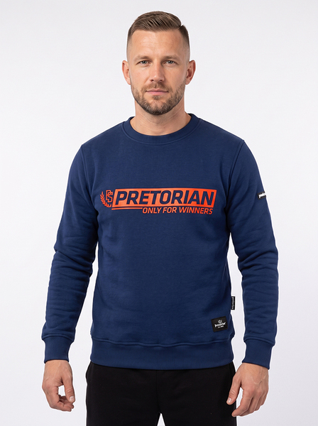 Sweatshirt Pretorian "Side" - navy blue