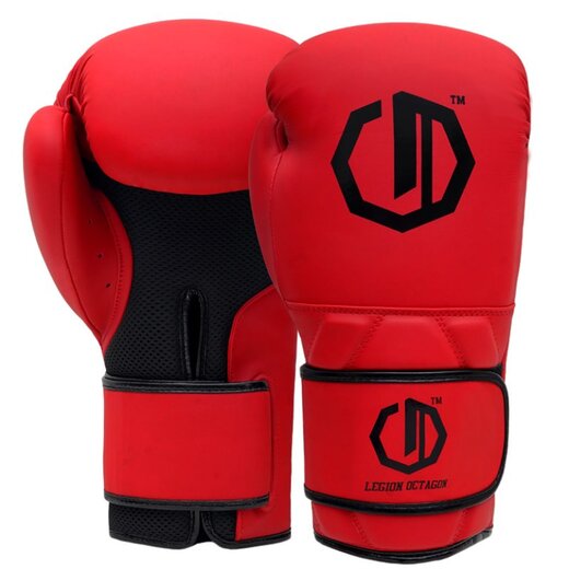Legion Octagon Enforcer Boxing Gloves - Red