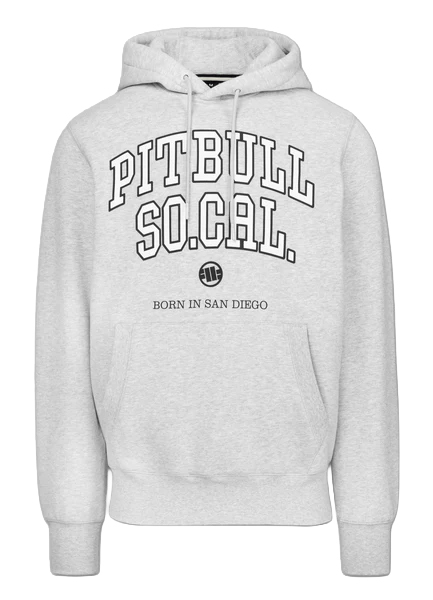 PIT BULL "SO CAL" Men's Hoodie - Gray