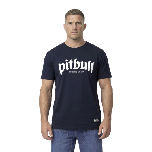 Koszulka PIT BULL O'SIDE - granatowy