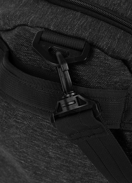 PIT BULL "HORNET" sports bag - dark gray melange