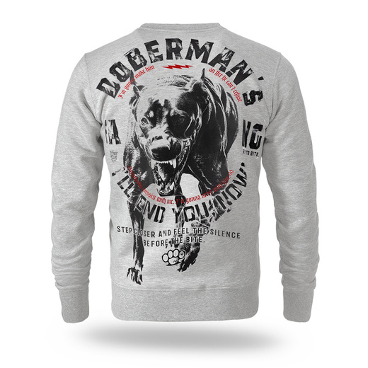 Bluza Dobermans Aggressive "BIGDOG BC406" - szara