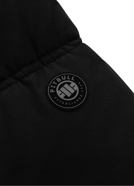 Men&#39;s winter jacket with hood PIT BULL &quot;DUNCAN&quot; - black