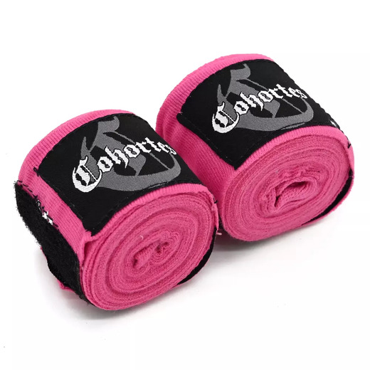 Bandaże bokserskie owijki Cohortes 2m - różowe