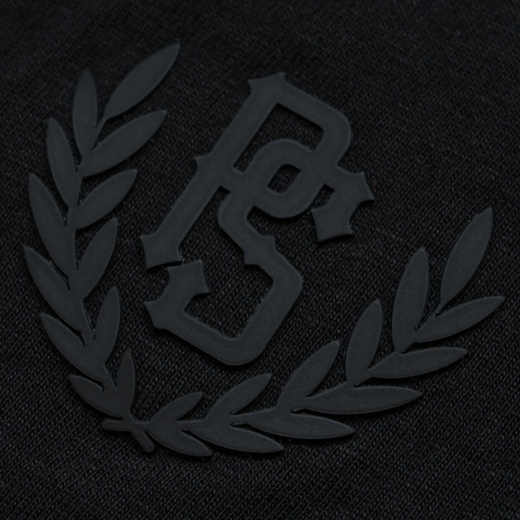 Pretorian "PS 3D black" zip-up sweatshirt - black