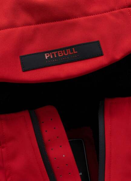 Kurtka softshell PIT BULL "Midway II" - czerwona
