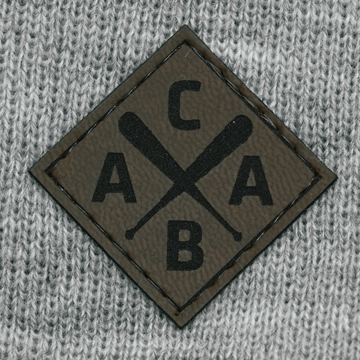 Extreme Adrenaline &quot;Dark ACAB&quot; acrylic winter hat - grey